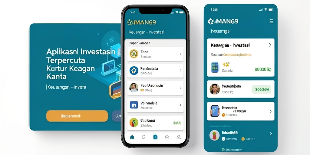 Tampilan antarmuka AMAN69 yang intuitif dan fungsional untuk Investasi.