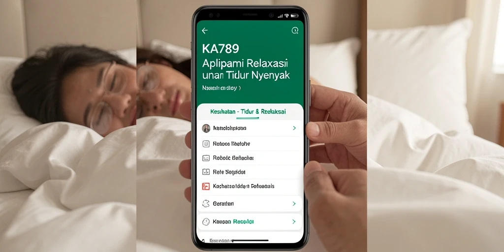 Antarmuka KA789 yang menawan dan fungsional untuk tidur yang berkualitas.