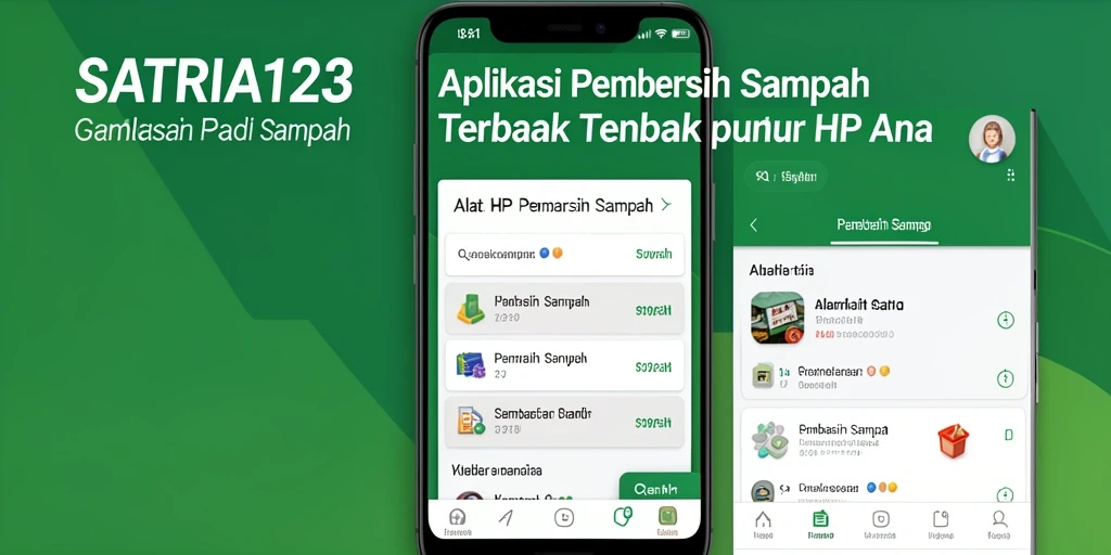 Antarmuka SATRIA123 yang sederhana dan fungsional.